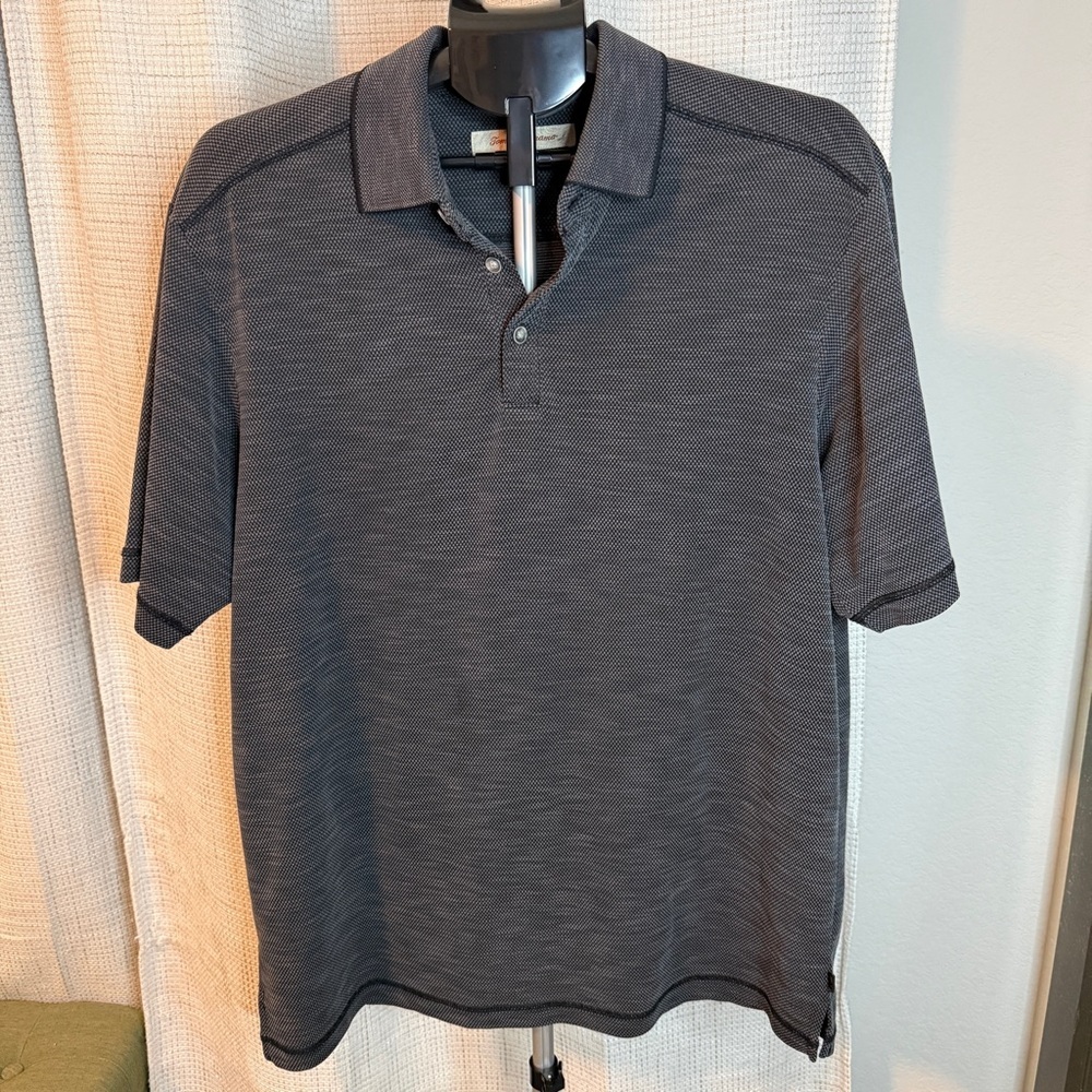 Tommy Bahama Polo Charcoal Heather